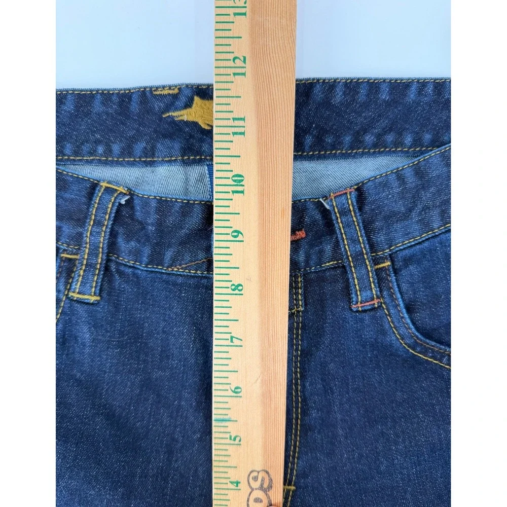 Tommy Bahama Mens 33x32 Vintage Straight Jeans Dark Wash Indigo Blue Denim